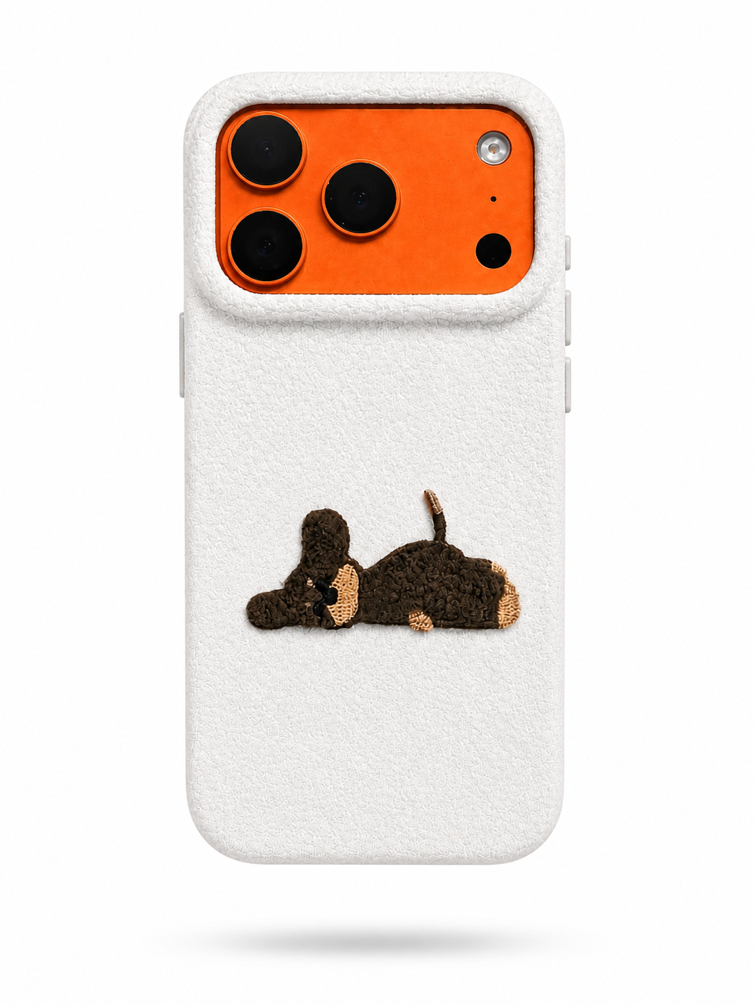 Dog Pebbled Lychee Leather Pattern
