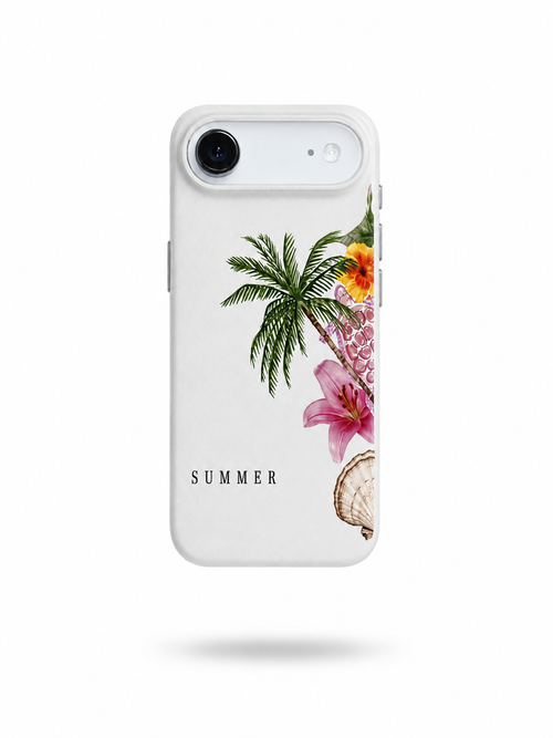 Minimalist Summer Coconut Tree