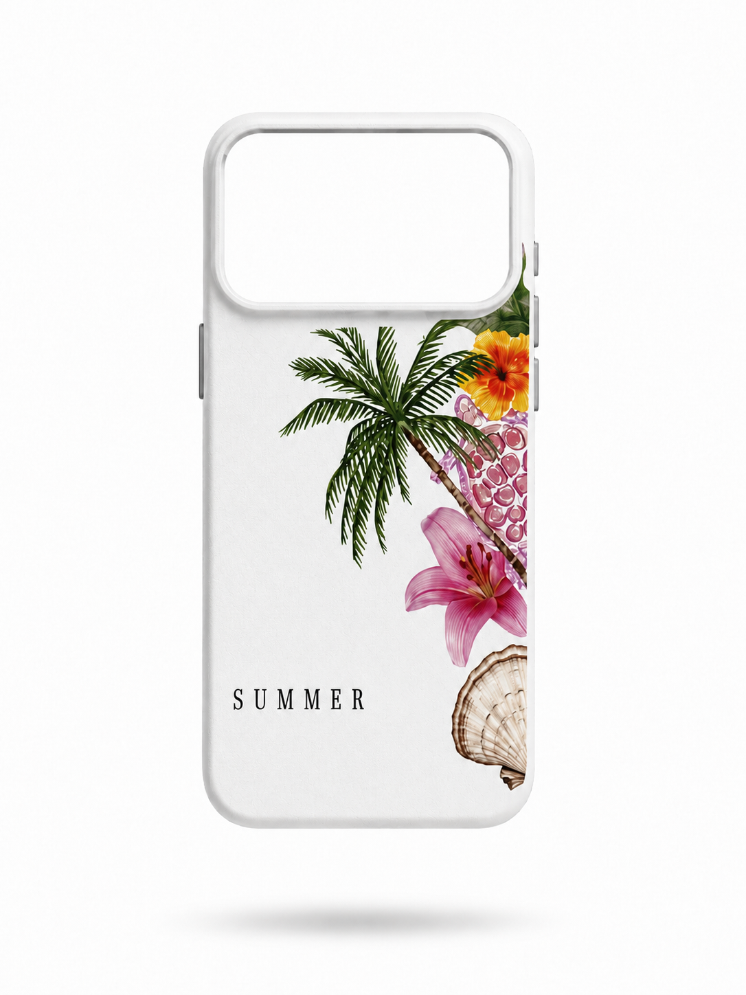 Minimalist Summer Coconut Tree
